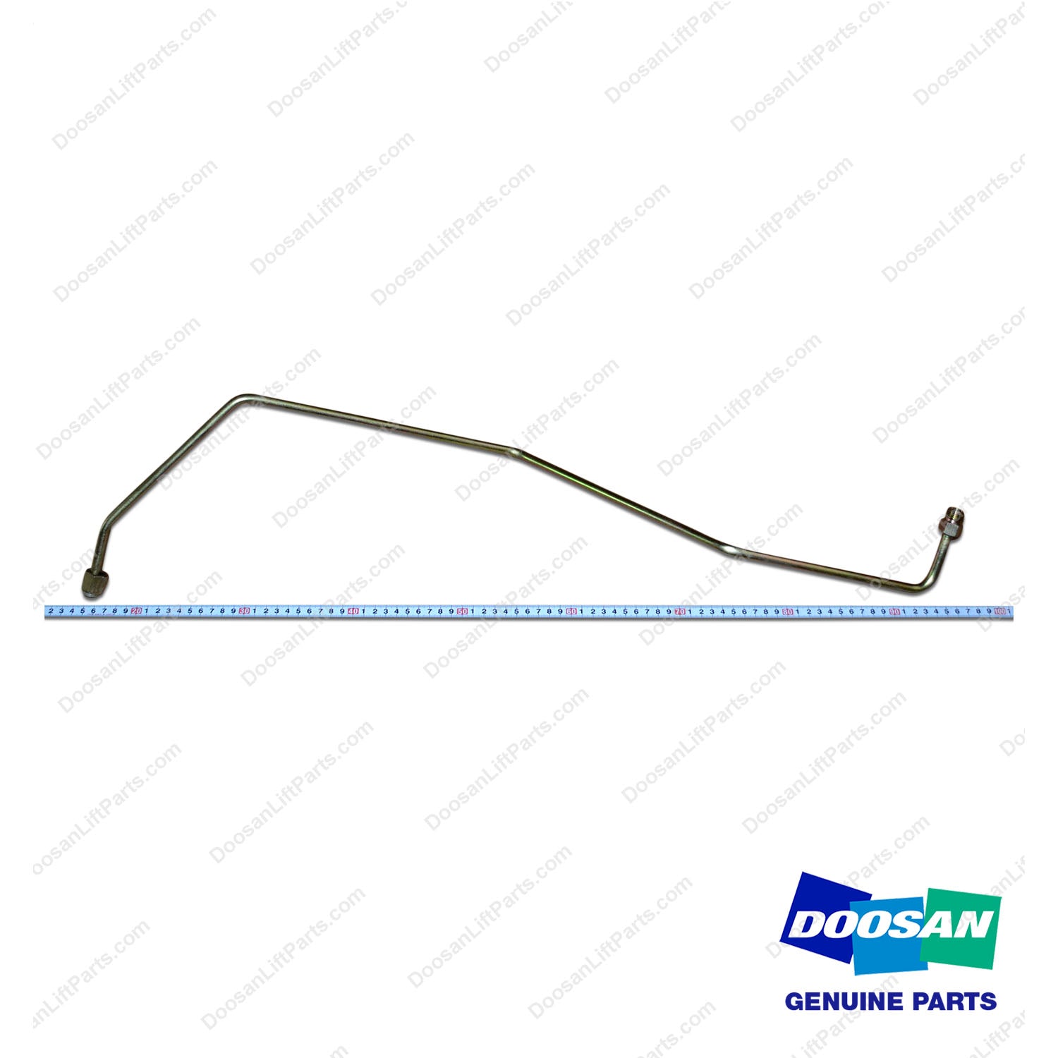 Pipe Assy;steer Axle Inlet - Doosan Forklift Part A158425