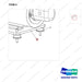 A158750 MOTOR GP-HYDRAULIC(SE MOTOR) - parts diagram, item 5 shown - genuine Doosan / Bobcat forklift part
