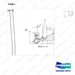A158987 MOUNTING GP-OVERHEAD GUARD - FOR CUSH.TIRE - parts diagram, item 1 shown - genuine Doosan / Bobcat forklift part