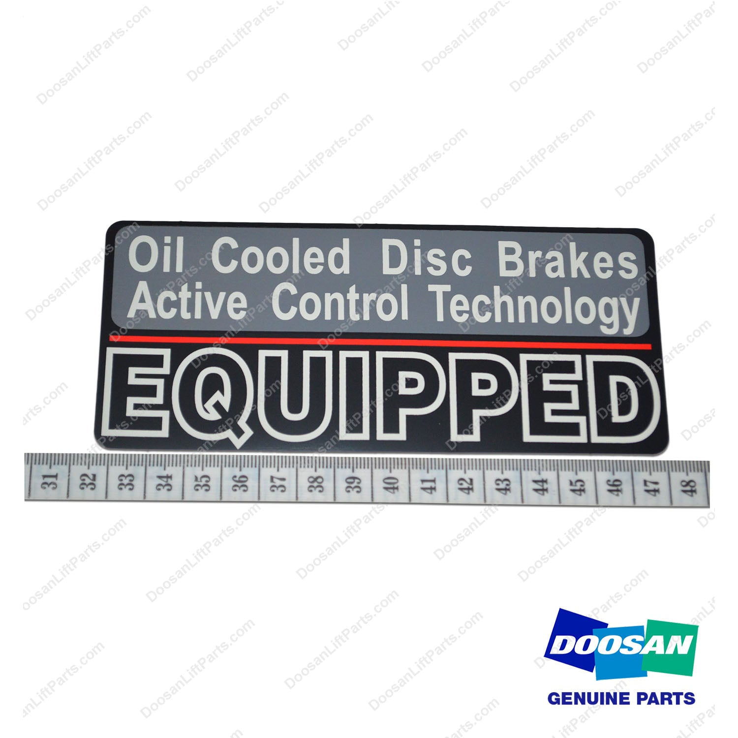 Film;oss Decal - Doosan Forklift Part A159094