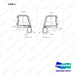 A159284 SIDE DOOR ASS'Y - LH-1.8/2.0 TON - full parts diagram, item 4 marked - genuine Doosan / Bobcat forklift part