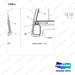 A159284 SIDE DOOR ASS'Y - LH-1.8/2.0 TON - parts diagram, item 4 shown - genuine Doosan / Bobcat forklift part