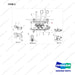A171738 VALVE AR-3 SECTION 3 LEVER - (1/2) - full parts diagram, item 2 marked - genuine Doosan / Bobcat forklift part