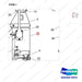 A200523 CONSOLE GP - parts diagram, item 1 shown - genuine Doosan / Bobcat forklift part