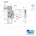 A200698 LINES GP-HYDRAULICS - BC18/20T(2/2) - parts diagram, item 39 shown - genuine Doosan / Bobcat forklift part