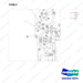 A201306 PUMP BYPASS CONTACTOR KIT - parts diagram, item 2 shown - genuine Doosan / Bobcat forklift part