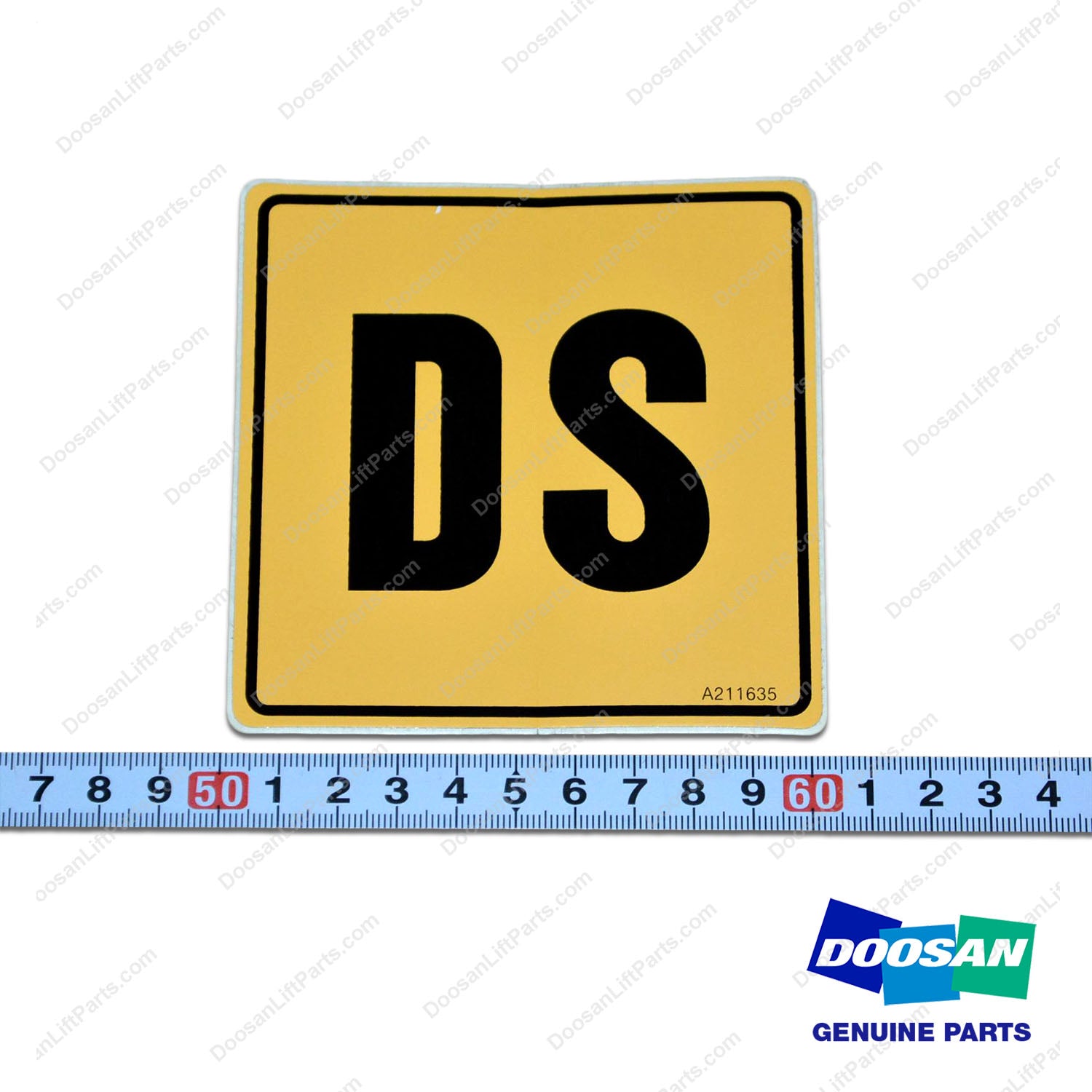 Film;safety Ds Ident - Doosan Forklift Part A211635