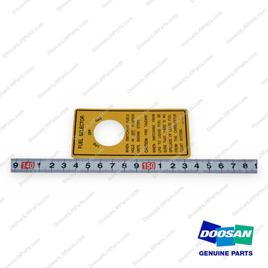 A211660 - Dual Fuel SW Film - OEM Doosan Daewoo Bobcat