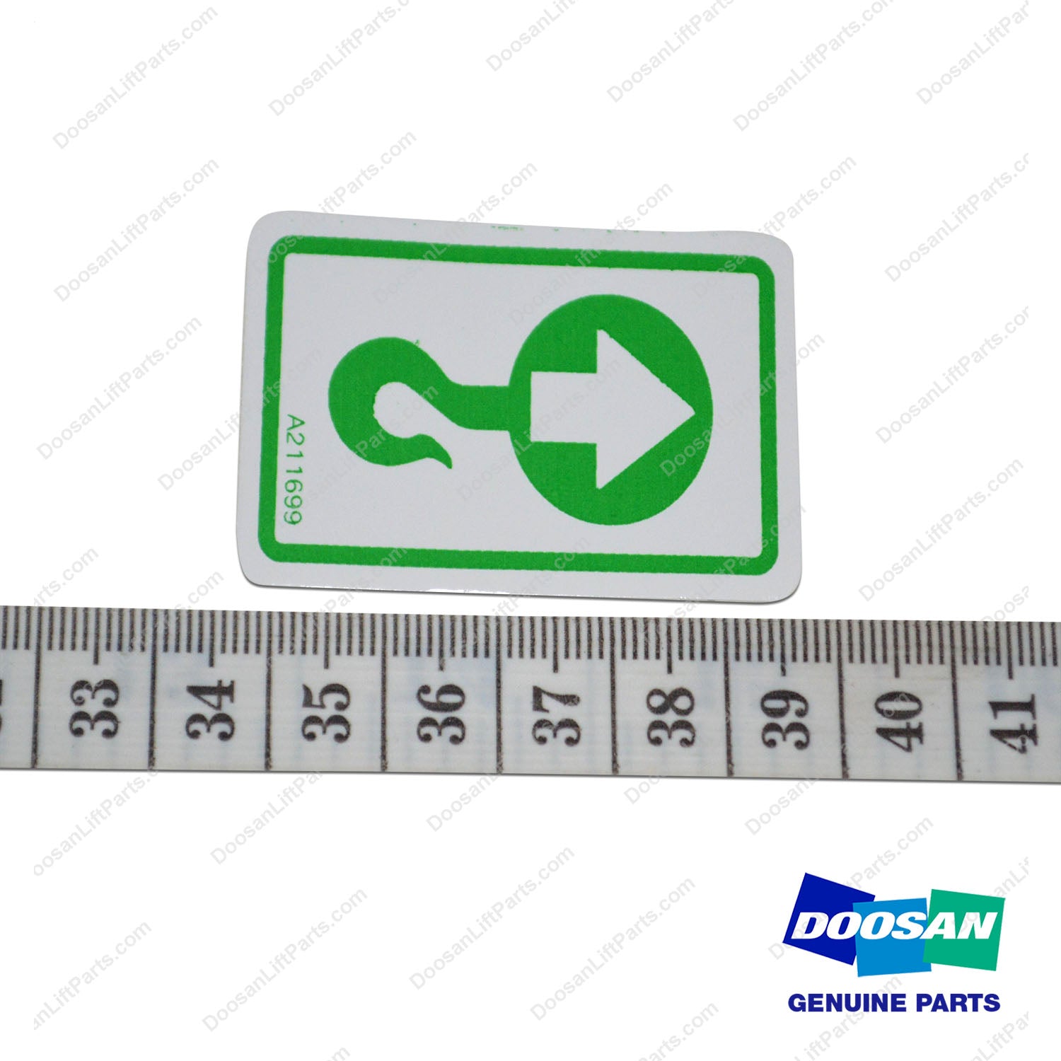 Film;lift Symbol - Doosan Forklift Part A211699