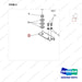 A212965 RADIATOR GP - parts diagram, item 2 shown - genuine Doosan / Bobcat forklift part