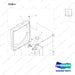 A213670 RADIATOR GP - parts diagram, item 4 shown - genuine Doosan / Bobcat forklift part