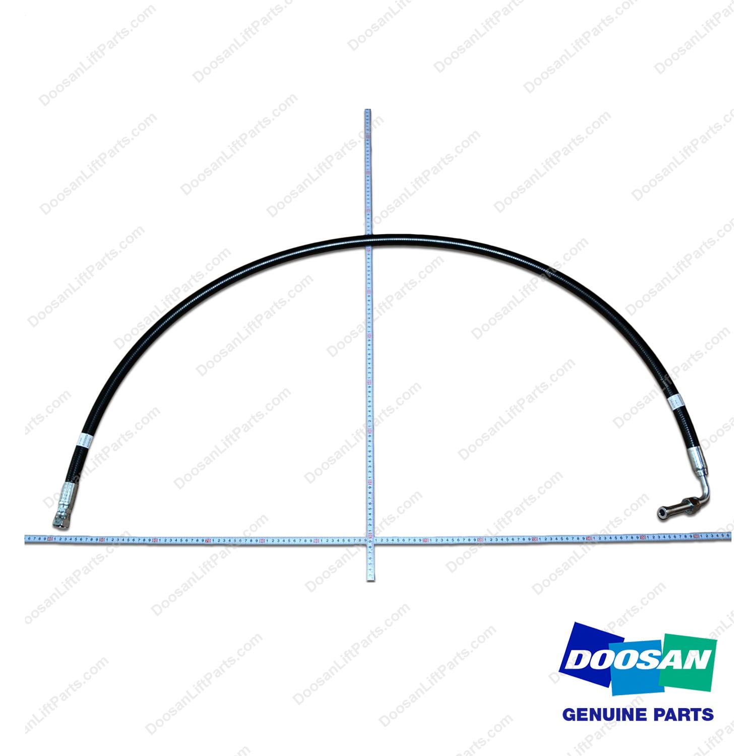 Hose ASSY;90ELBOW-Straight - Doosan Forklift Part A216102