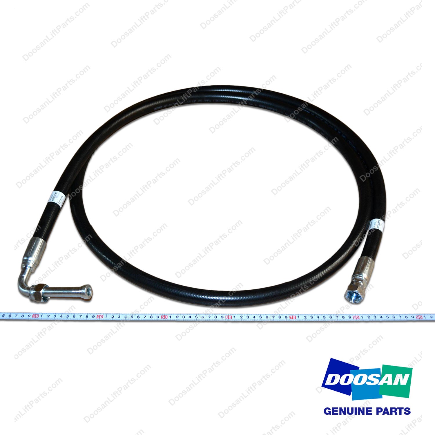 Hose ASSY;90ELBOW-Straight - Doosan Forklift Part A216105