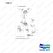 A218434 CARBURETOR ASS'Y - full parts diagram, item 31 marked - genuine Doosan / Bobcat forklift part