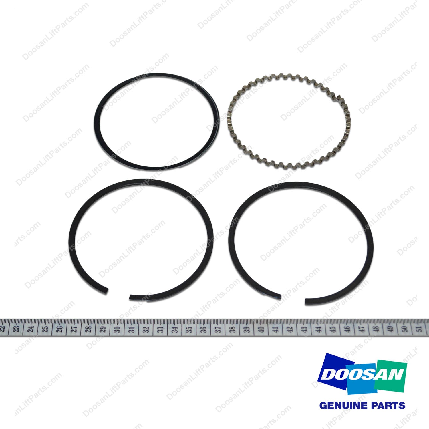 Ring Kit,Piston (STD) 3.0 - Doosan Forklift Part A218579