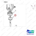 A218737 COIL & DISTRIBUTOR GP - parts diagram, item 5 shown - genuine Doosan / Bobcat forklift part