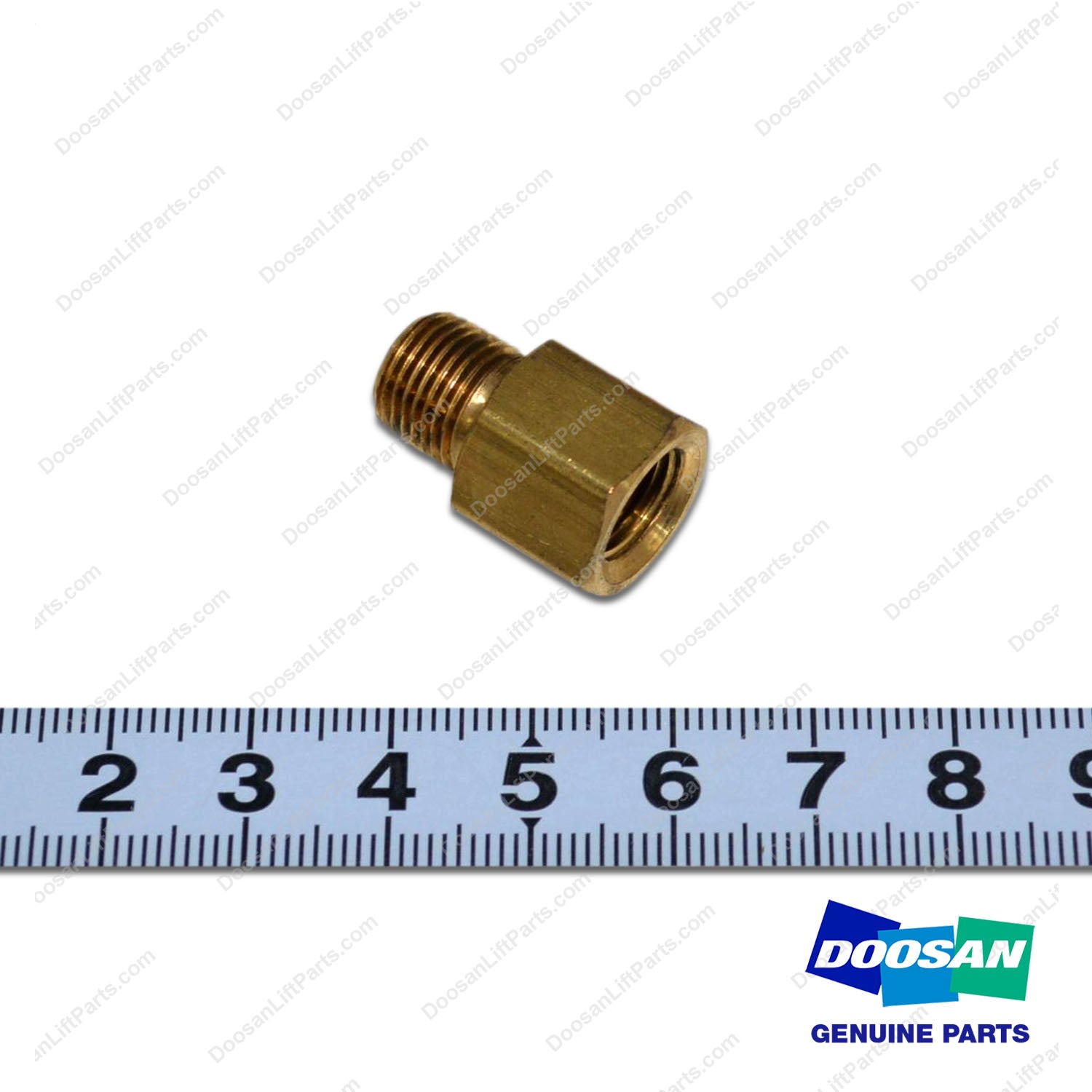 Nipple;ext. Oil Pressure Switch: - Doosan Forklift Part A218787