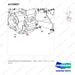 A218897 TRANSMISSION AS(PNEUMATIC) - PART 4 OF 4 - parts diagram, item 3 shown - genuine Doosan / Bobcat forklift part