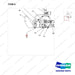 A219037 LP CARBURETOR GP-CLOSED LOOP - (LP, CERTIFIED LOW EMISSION) - parts diagram, item 8 shown - genuine Doosan / Bobcat forklift part