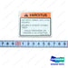 Film;warning(Mono-Ped)(Finish) - Doosan Forklift Part A219735