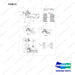 A219737 CONTROL GP-MONO PED - (DISC TYPE BRAKE) - full parts diagram, item 21 marked - genuine Doosan / Bobcat forklift part