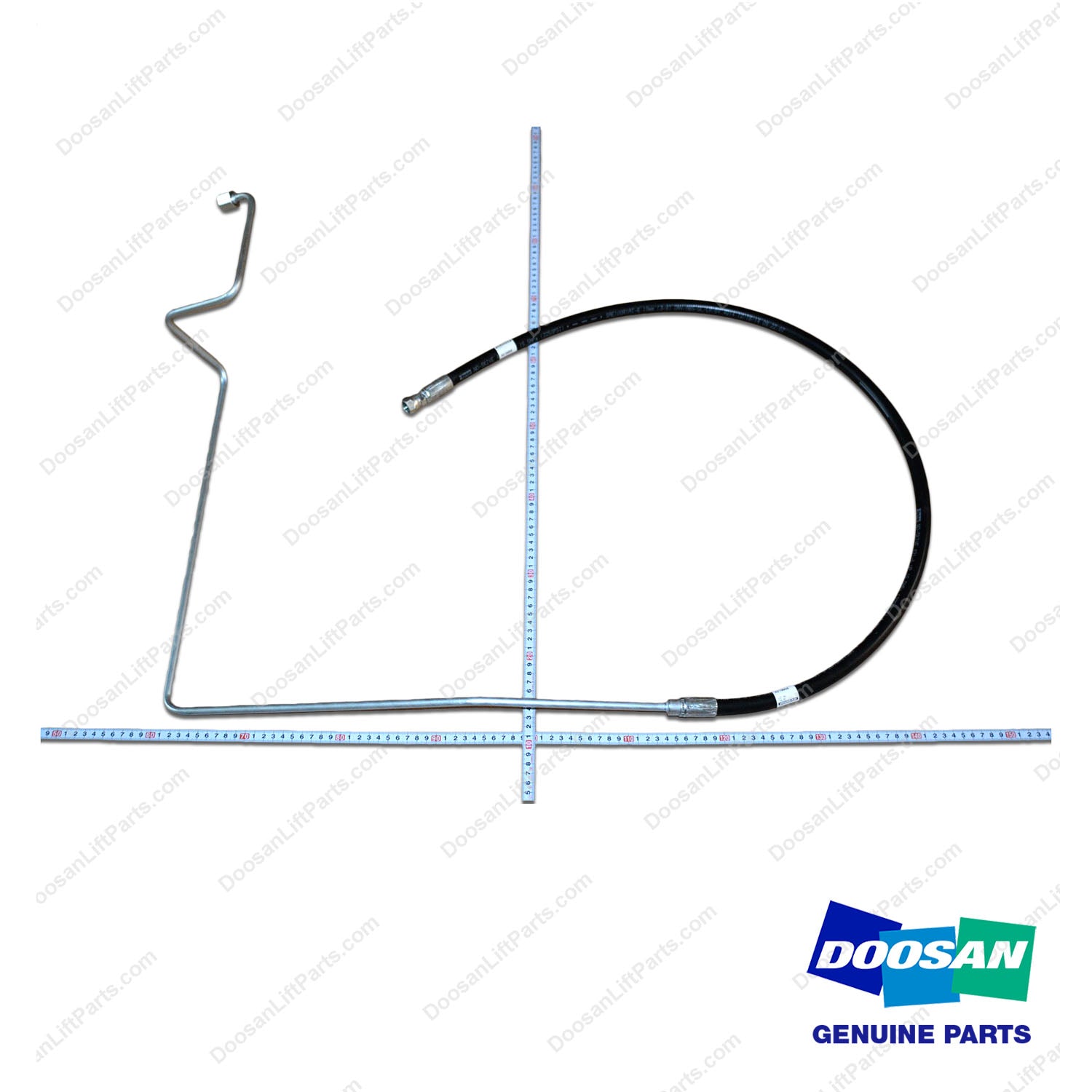 Hose Assy;straight - Doosan Forklift Part A219958