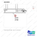 A221825 PLATE ASSY;LPG TANK - parts diagram, item 2 shown - genuine Doosan / Bobcat forklift part