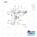 A225018 LINES GP-MAST OPERATING - parts diagram, item 3 shown - genuine Doosan / Bobcat forklift part