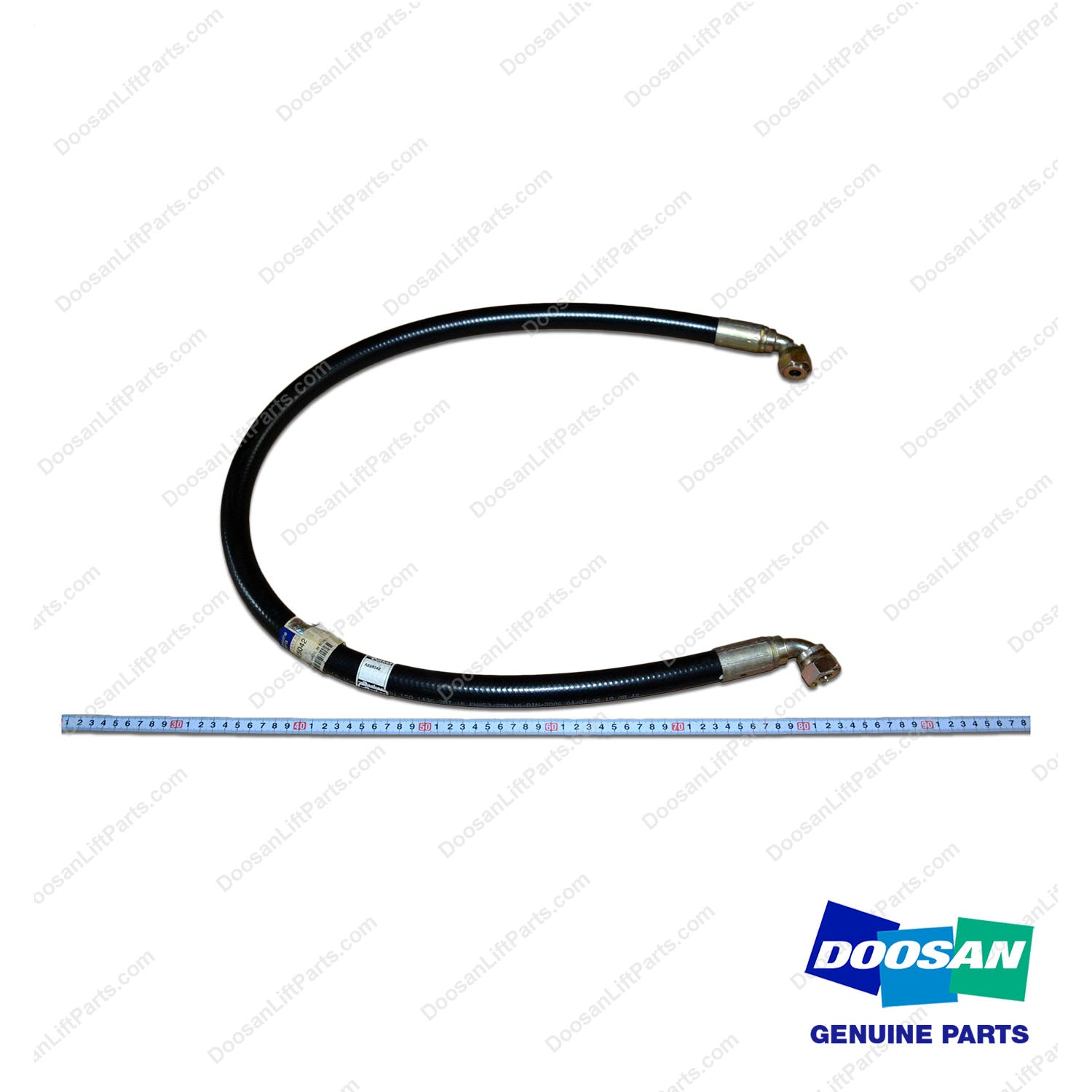 Hose ASSY;90ELBOW-90ELBOW - Doosan Forklift Part A225042