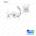 A225101 LINES GP-POWER STEERING - full parts diagram, item 13 marked - genuine Doosan / Bobcat forklift part