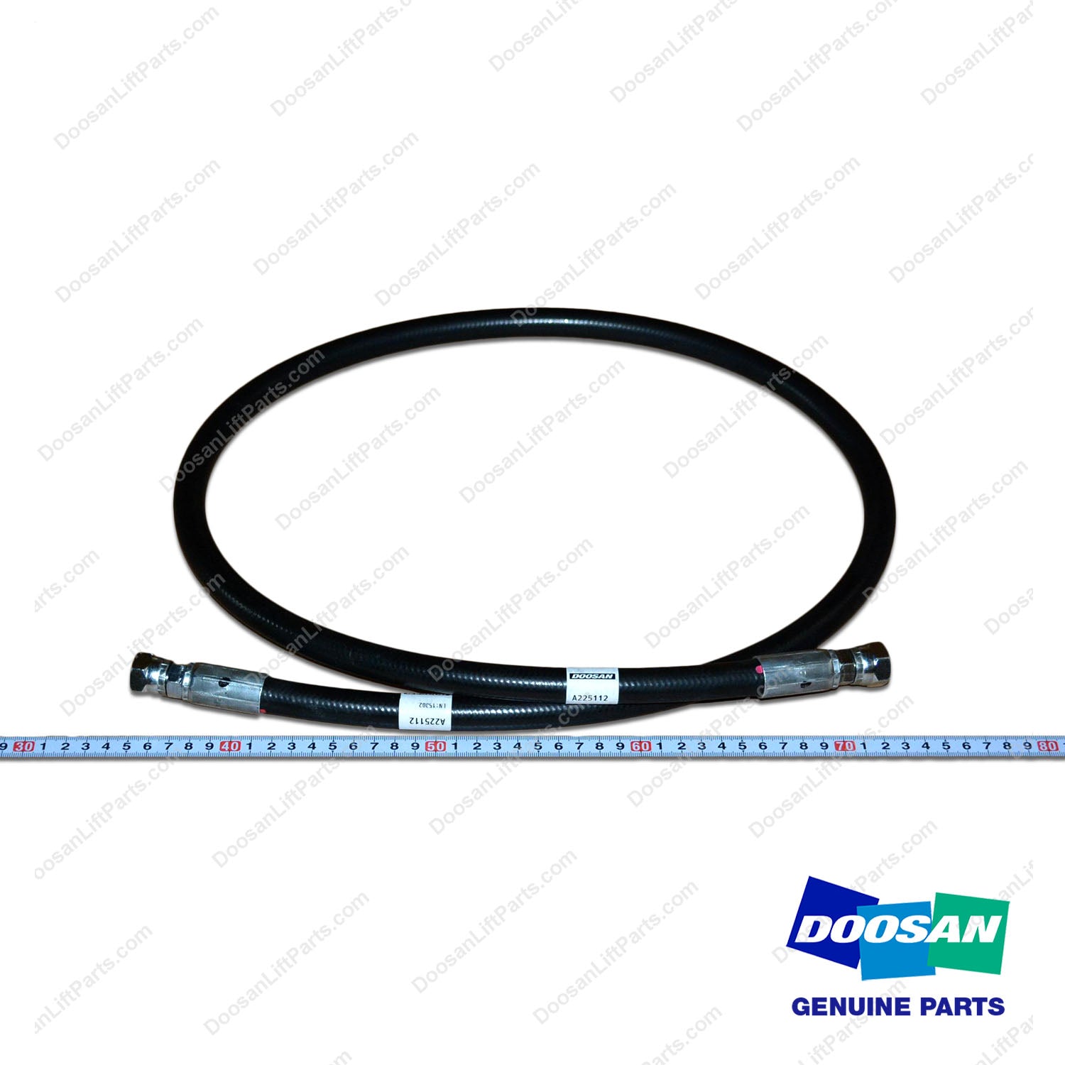 Hose Assy;straight - Doosan Forklift Part A225112