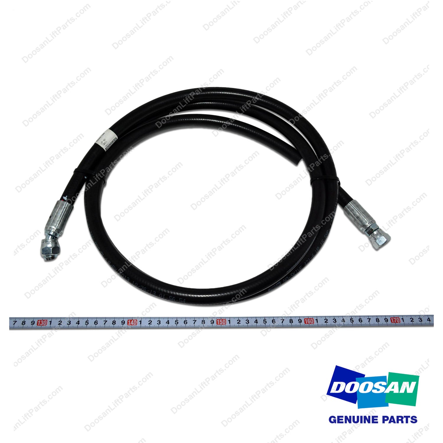Hose Assy;straight-90ELBOW - Doosan Forklift Part A225134