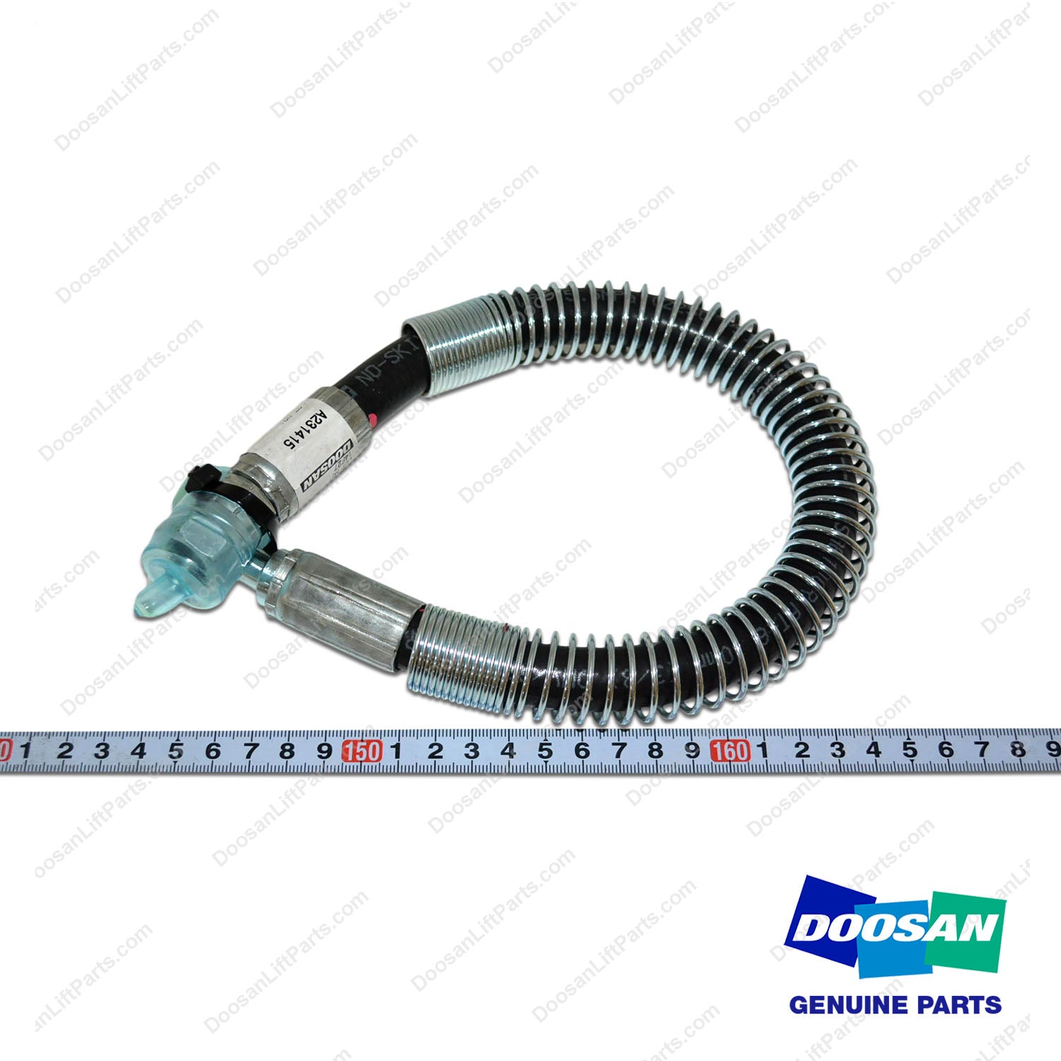 Hose Assy;straight-45ELBOW - Doosan Forklift Part A231415