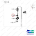 A232139 Distributor & Ignition Components Gp - parts diagram, item 1-02 shown - genuine Doosan / Bobcat forklift part