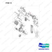 A232175 FAN GP-BLOWER - full parts diagram, item 14 marked - genuine Doosan / Bobcat forklift part