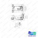 A233419 HEAVY DUTY FOR OCDB-OPTION - full parts diagram - genuine Doosan / Bobcat forklift part