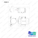 A234040 MOTOR GP-HYDRAULIC PUMP - 36 VOLT - full parts diagram, item 13 marked - genuine Doosan / Bobcat forklift part