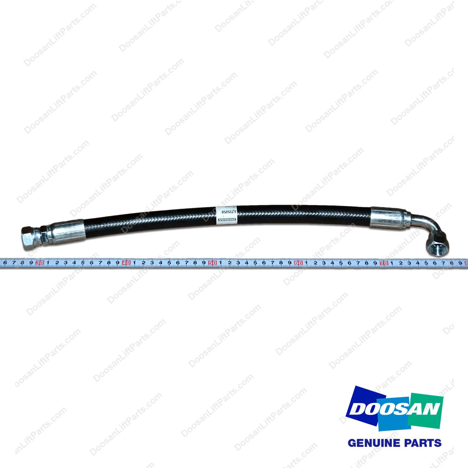 Hose Assy;straight-90ELBOW - Doosan Forklift Part A235056