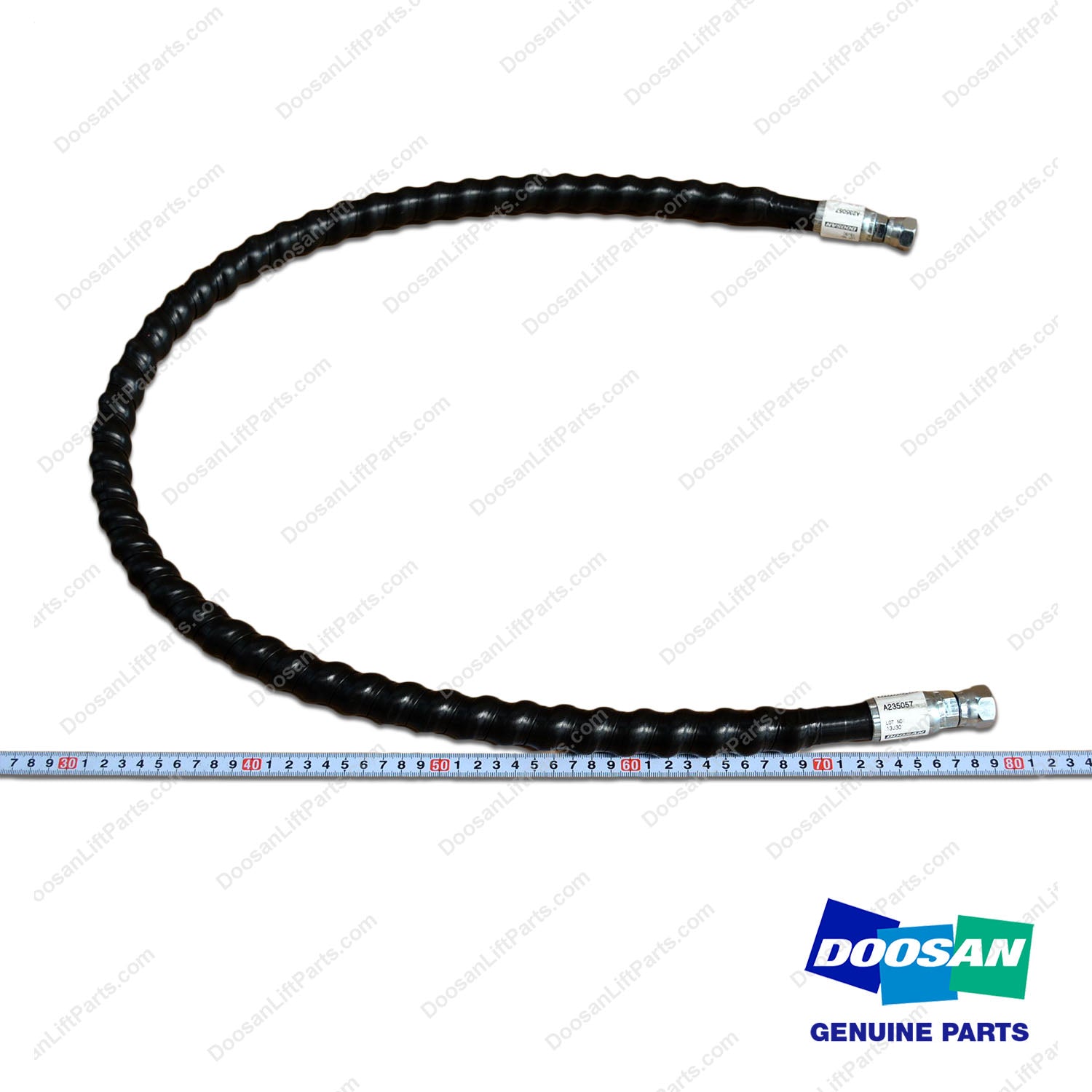 Hose Assy;straight - Doosan Forklift Part A235057