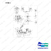 A235087 CONTROL GP-MAST OPERATION - full parts diagram, item 2 marked - genuine Doosan / Bobcat forklift part