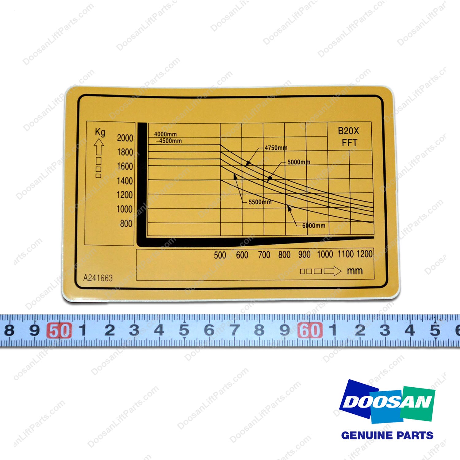 Film;capacity - Doosan Forklift Part A241663