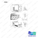 A244556 CONNECTOR GP-BATTERY(EMERGENCY)(SB GRAY)-SE MOTOR - full parts diagram, item 1 marked - genuine Doosan / Bobcat forklift part