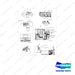 A244825 BATTERY ROLL IN OUT - WIRE & PANEL GP - full parts diagram - genuine Doosan / Bobcat forklift part