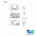 A244858 CONNECTER GROUP,BATTERY;EMERGENCY - full parts diagram, item 1 marked - genuine Doosan / Bobcat forklift part