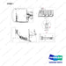 A244886 CONNECTER GROUP,BATTERY;SBE MANUAL - full parts diagram, item 1 marked - genuine Doosan / Bobcat forklift part