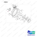 A250083 HOUSING GP-FLYWHEEL - full parts diagram, item 5 marked - genuine Doosan / Bobcat forklift part