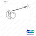 A250326 POWER TAKEOFF GP - full parts diagram, item 6 marked - genuine Doosan / Bobcat forklift part