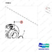 A250330 AXLE GP-DRIVE - parts diagram, item 8 shown - genuine Doosan / Bobcat forklift part