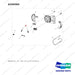 A250365 BRAKE AS - LH - full parts diagram, item 10 marked - genuine Doosan / Bobcat forklift part
