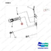 A250389 CASE GP-X-MSN - parts diagram, item 9 shown - genuine Doosan / Bobcat forklift part